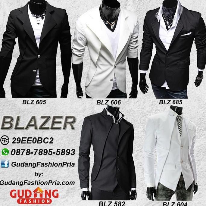 Blazer Pria Korea Slim Fit (Blz)
