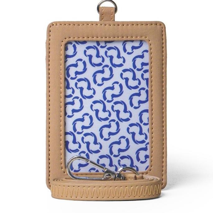 

TERLARIS - Wallts Aiken Latte Crinkle - Lanyard Name Tag Id Card Pria Dompet Kartu Hitam