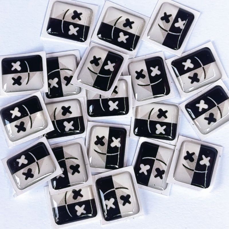 

Stiker Stiker Vynil Lapis Resin Emblem Timbul B80 12 Garskin Label Custom Fullbody Presisi Bisa COD