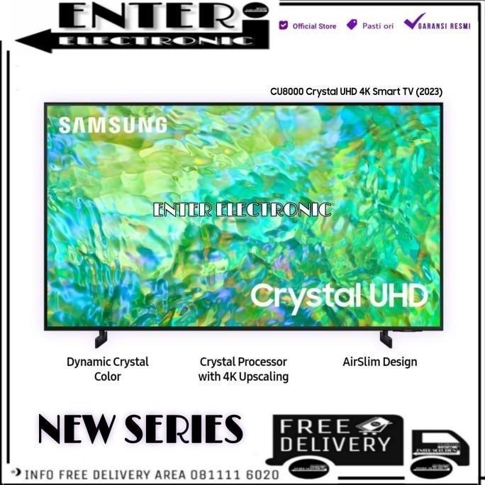 TERMURAH - SAMSUNG 85CU8000 - LED SMART TV LED 85 INCH CRYSTAL UHD 4K UA85CU8000