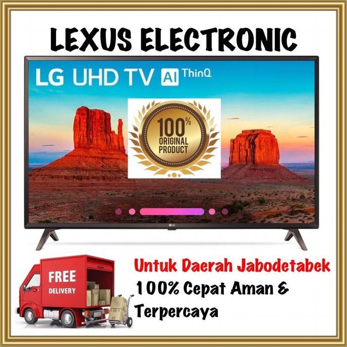 TERMURAH - PROMO MURAH LED TV 43 INCH LG 43UK6300 4K SMART TV GARANSI RESMI