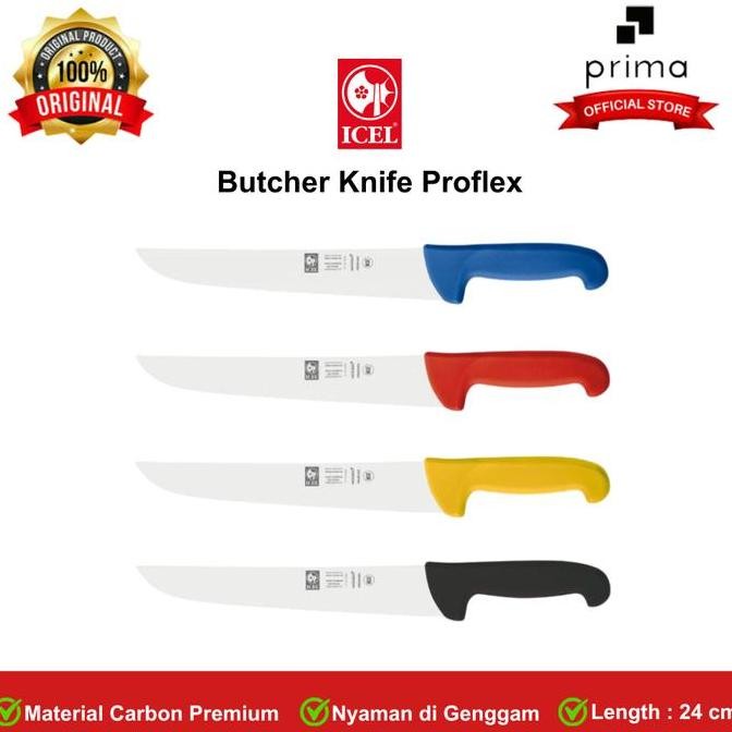TERLARIS - Butcher Knife 24 cm Proflex | Pisau Sembelih - ICEL