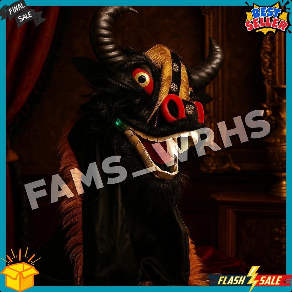 Bantengan Anak Bantengan Mangap Spons Topeng Bantengan Kerbau