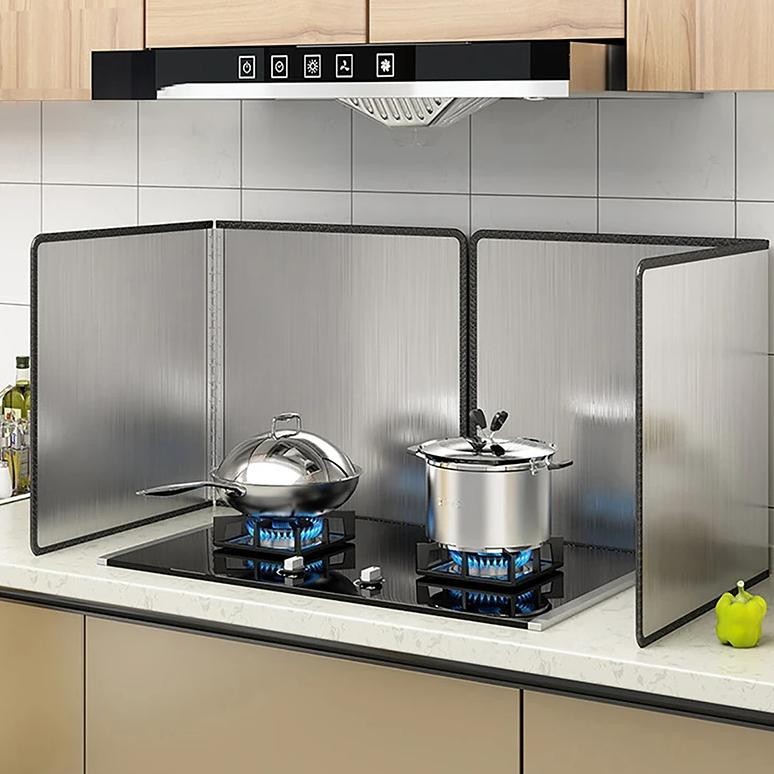 Oil Splatter Guard Grease Splatter Screen For Frying Splatter Guard Stainless Steel Splatter Screen 