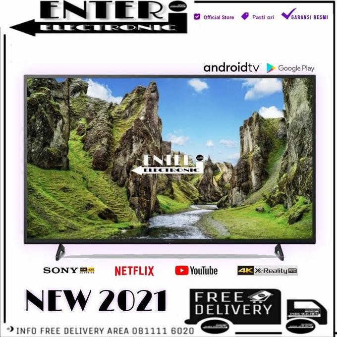 NEW SONY KD50X75 - SMART TV LED 50 INCH ANDROID TV 4K HDR SONY KD 50X75