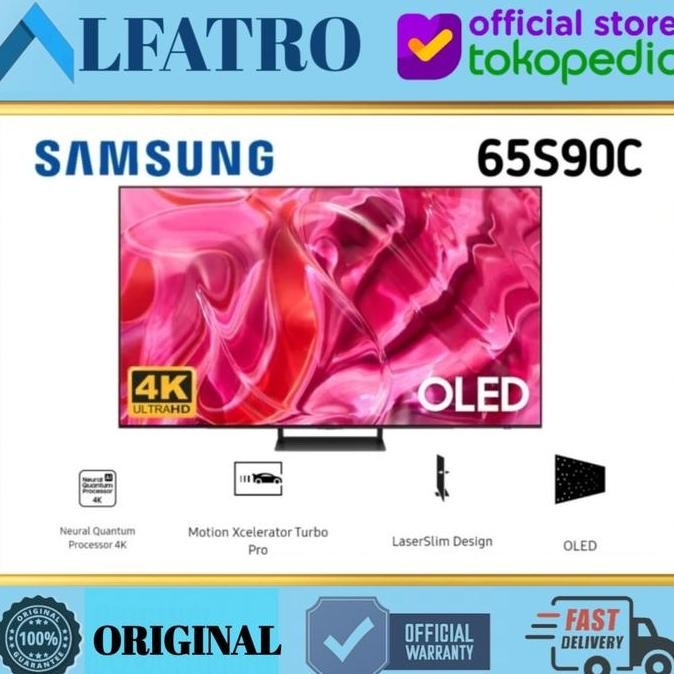 TERBARU - SAMSUNG OLED TV 65 INCHI 65S90C 4K UHD SMART TV QA65S90C OLED 4K 65S90
