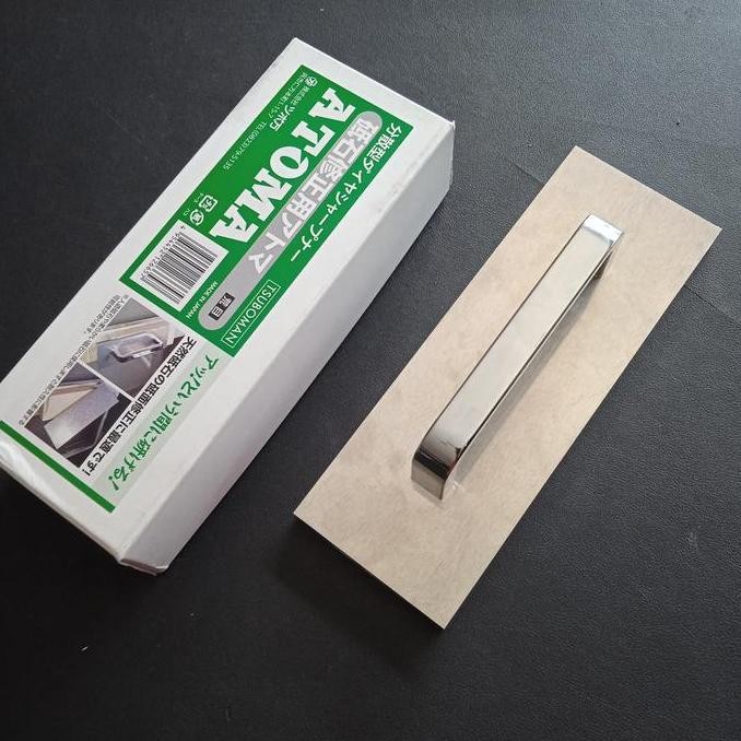 

TERBARU - Lapped Sharpening Plate Tsuboman Atoma #140 Diamond Perataan dengan Gagang