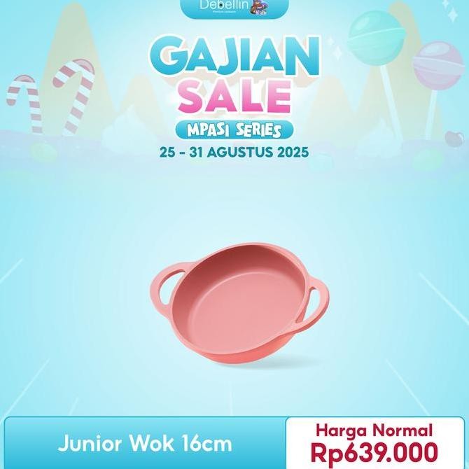 Debellin Junior Cactus Series - Wok Pan 16cm
