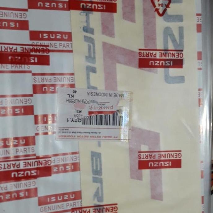 Stiker Isuzu Elf Exhaust Brake Original