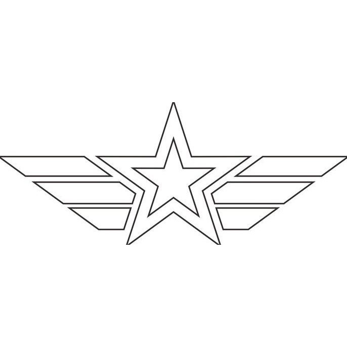 

Cutting Sticker Bintang Putih Ukuran 60X25 Cm