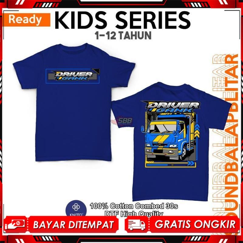 BERKUALITAS KAOS ANAK DRIVER GANK | TRUK CANTER BUS SUPIR | Viral Kekinian Terbaru 2025 AZ-34
