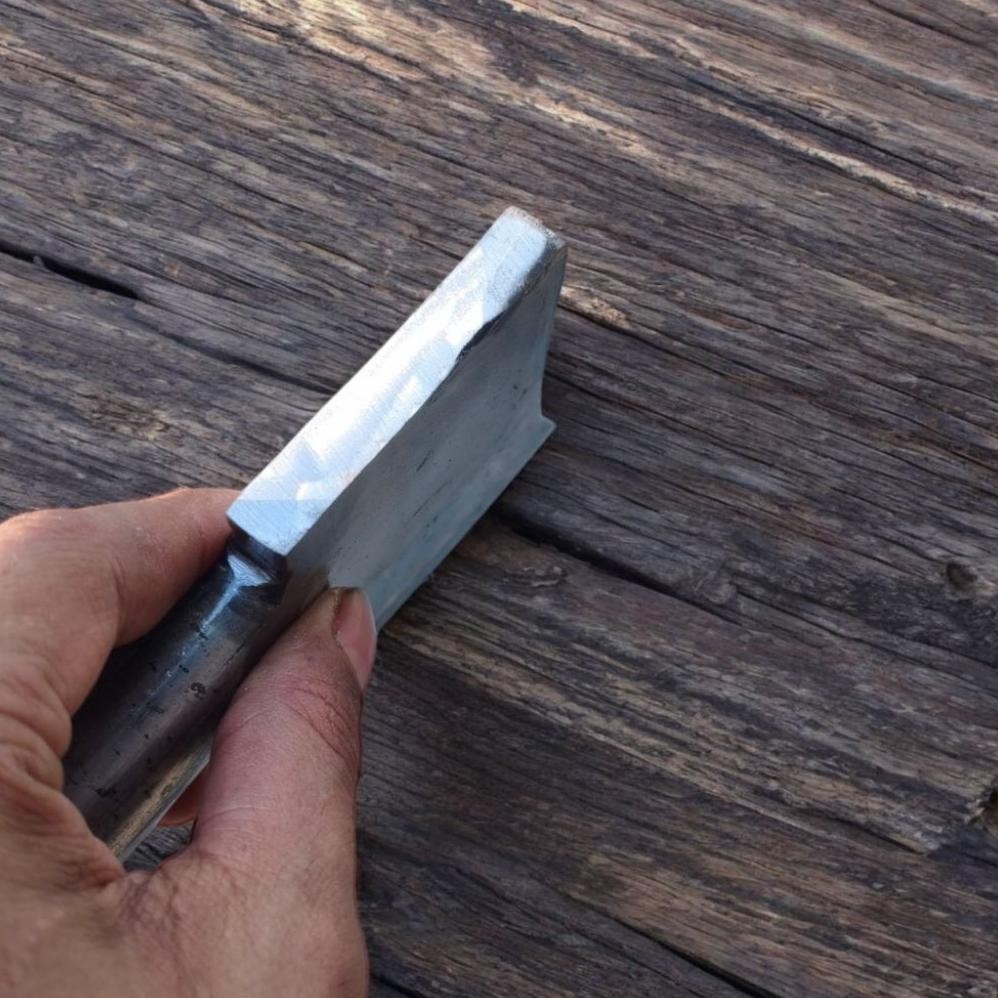 Bisa Cod Kapak Pisau Daging Tulang Baja Per Cacah Tulang Kayu ||