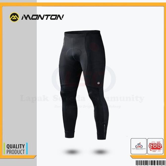 Celana Sepeda Panjang Monton Man Cycling Road bike Gowes Ori Long Men