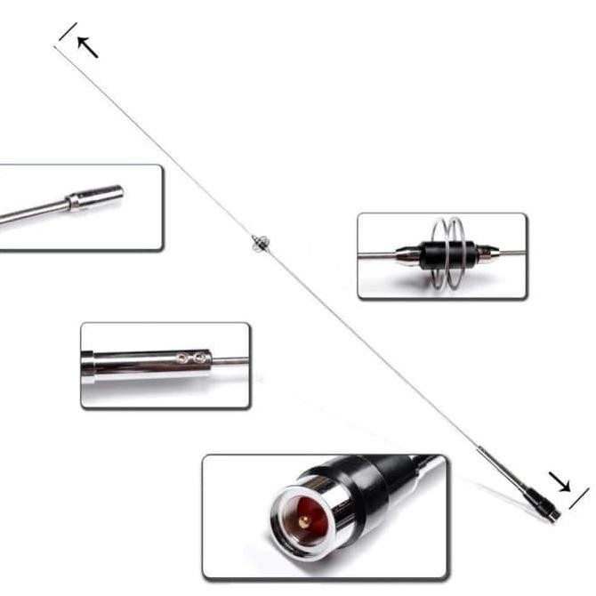 TERBARU - Diamond DP-CL2E Antena Mobil VHF Ori 4.1dB Radio Rig HT DPCL2E CL2E