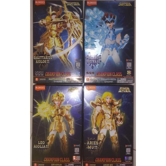 Blokees Saint Seiya Champion Class sagittarius aiolos pegasus seiya Figure