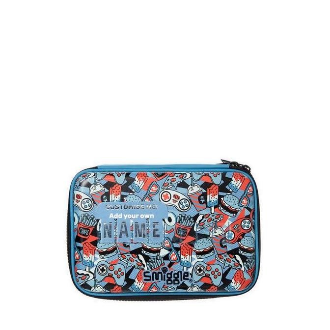 

BEBAS ONGKIR - Smiggle Pencil Case Hardtop ID Illusion - IGL443677GRY