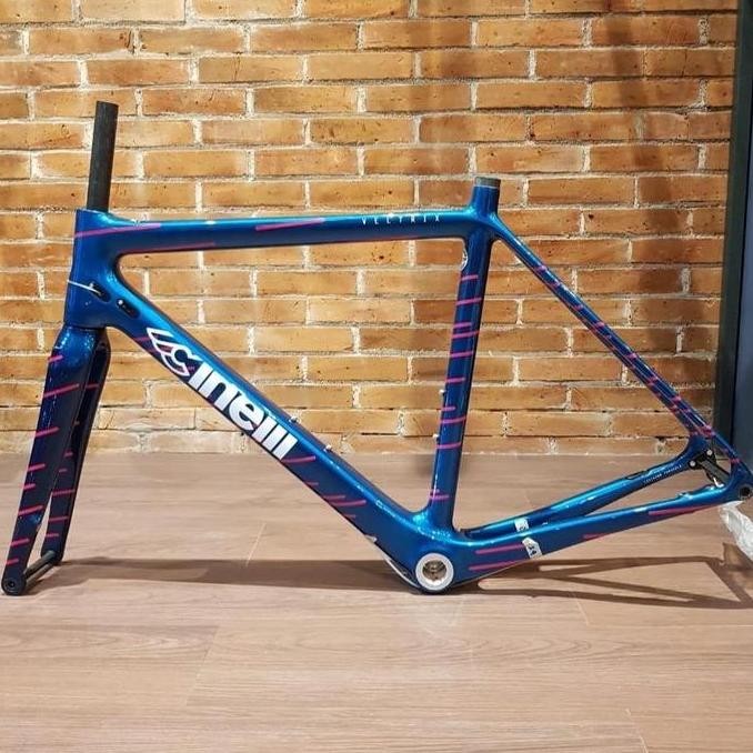 TERLARIS - Cinelli Veltrix Road Disc Frameset - Baby Blue