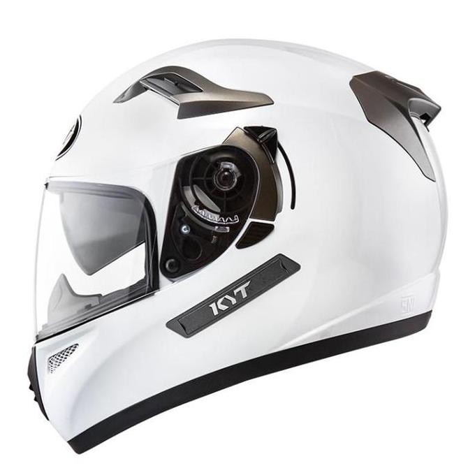 TERLARIS - HELM KYT K2 RIDER SOLID - WHITE