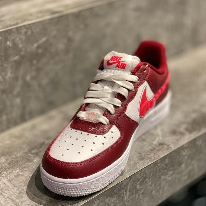 Nike Air Force 1 '07 Wmns Se Team Red Equipe Roug Noir