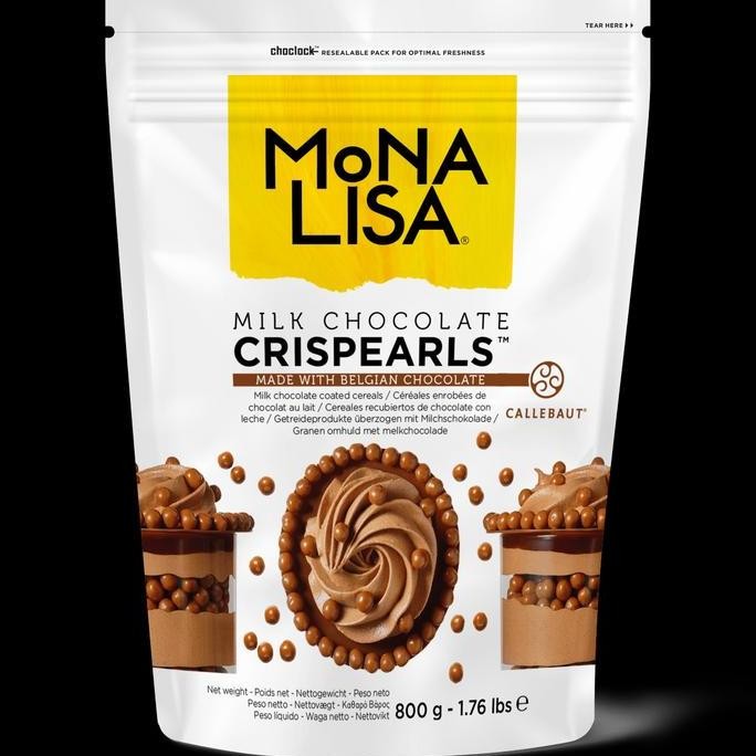 

Mona lisa Milk Crispearl repack 200 gram