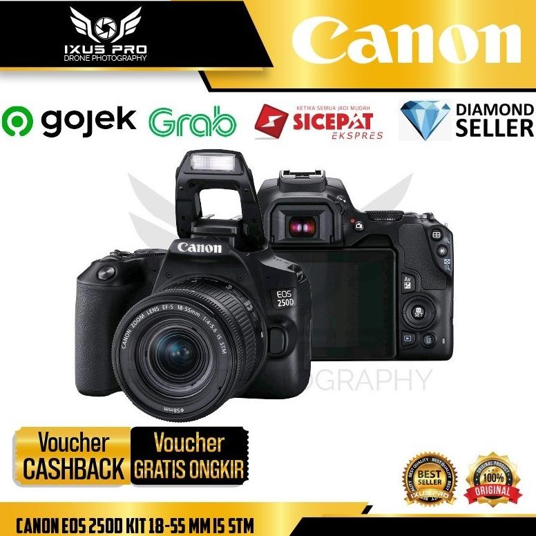 Canon Eos 250D Kit 18-55Mm Is Stm - Kamera Canon Eos 250D