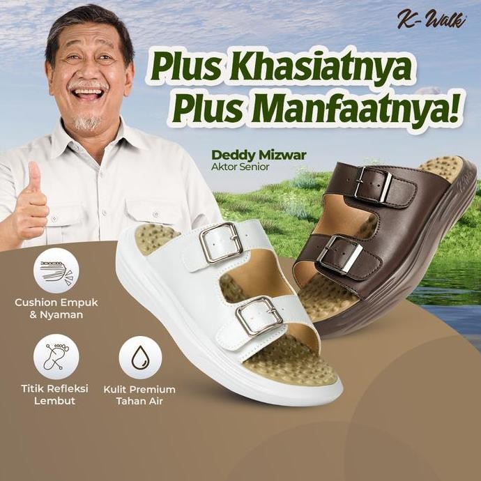 Sandal Terapi Kesehatan K Walk Deddy Mizwar Sandal Rematik Akupuntur