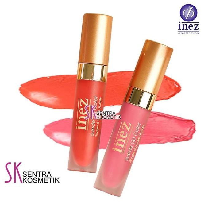 Promo INEZ Lip Cream Suede Lip Color Lipstik Matte Lipcream Inez 900 Lipstick Bibir Kering COD