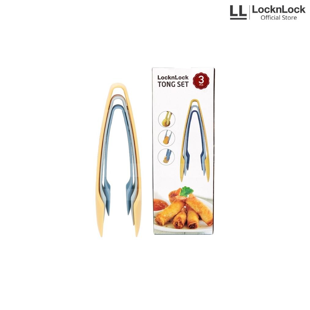 Df-7 Locknlock Capitan Makanan 3Pcs Tong Set New Design - Ckt341 Df-7
