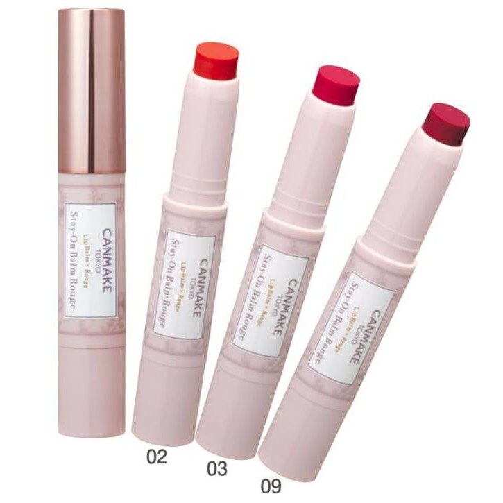 Promo CANMAKE Stay-On Balm Rouge - UV Protect - Glossy Lip Balm - Lipstik COD