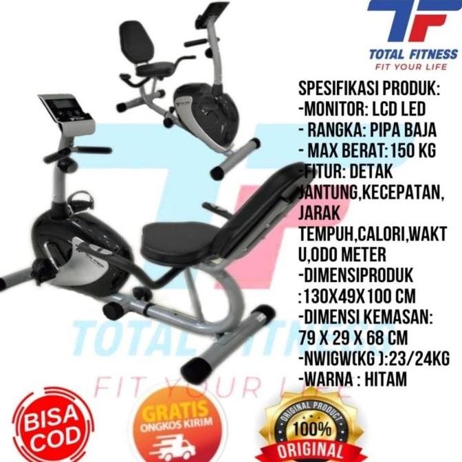 Promo Sepeda Statis Recumbent COD