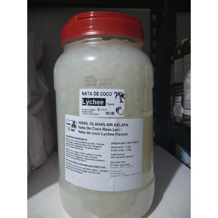 

Coconut Jelly Rasa Leci Itpin 3.3 Kg New Best Quality 100% Original