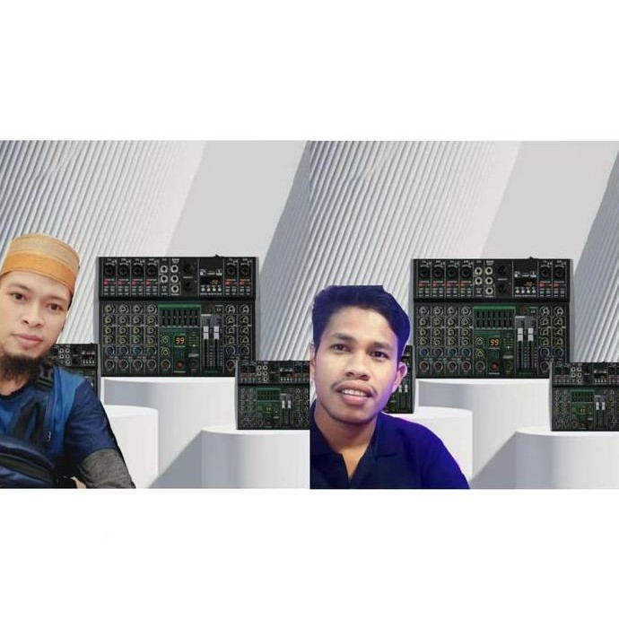 Aibedo Ak 4 /6/8 Saluran Mixer Audio Profesional Dapat Dihubungkan Ke Catu Daya Mobil 12V 99 Dsp Usb