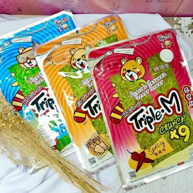 

Jual Snack Rumput Laut Panggang Triple M Pack Aneka Rasa Makanan Terlaris Best Quality 100% Original