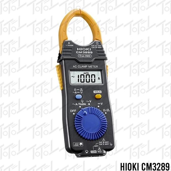 TERBARU - Hioki CM3289 Clamp Meter 1000A AC RMS / Tang Ampere AC Hioki CM-3289