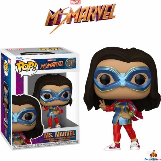Original Funko POP Marvel Ms. Marvel - Ms. Marvel #1077