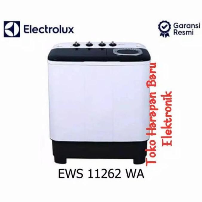 Mesin Cuci 2 tabung ELECTROLUX EWS-11262WA - 10KG Promo
