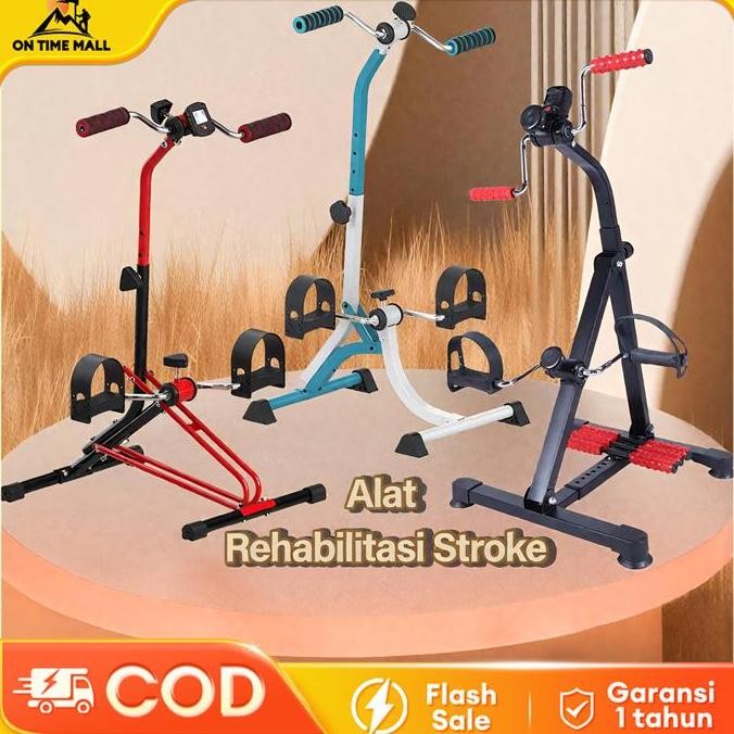Promo OTM Alat terapi stroke Alat terapi stroke kaki dan tangan Sepeda Statis Olahraga Gym Fitness T