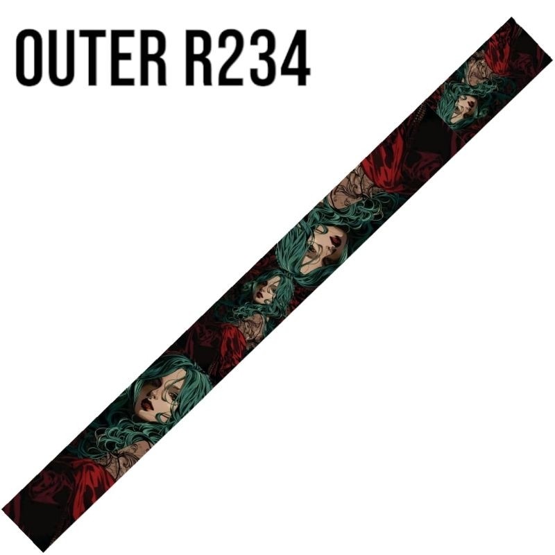 

[COD] Garskin Stiker Jaka Stiker Outer Er234 Anti Air Tahan Lama 2 Label Custom Presisi Terlaris