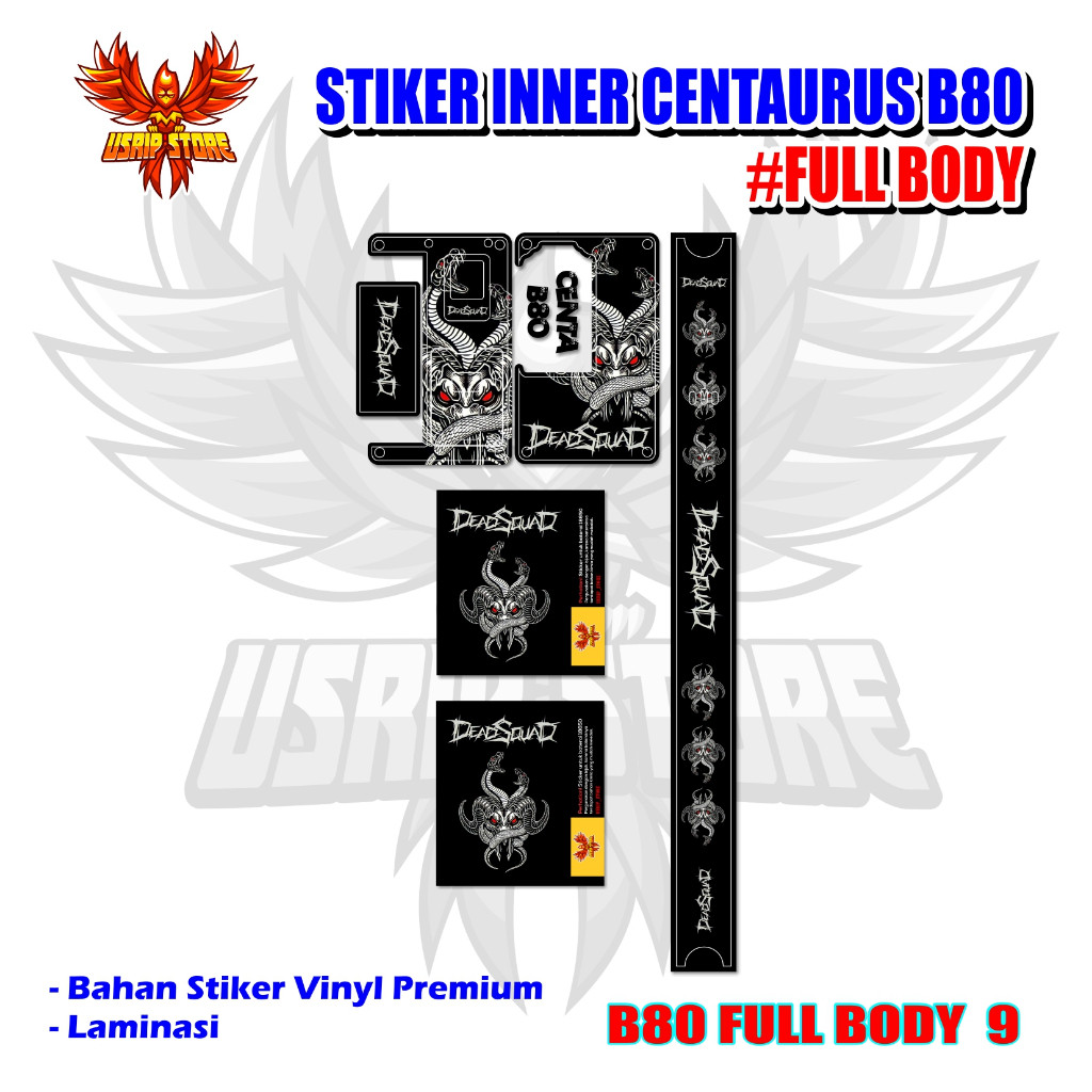 

[COD] Garskin Stiker Stiker Centab80 2 Centa 9 Label Custom Presisi Terlaris