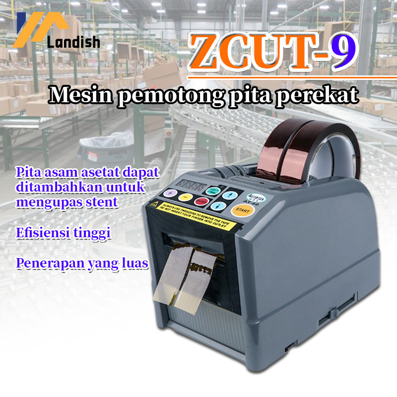 

✨Garansi 3 Tahun✨ Mesin Pemotong Lakban Otomatis Alat Z-Cut 9 Tape Dispenser Automatic Cutting Nama