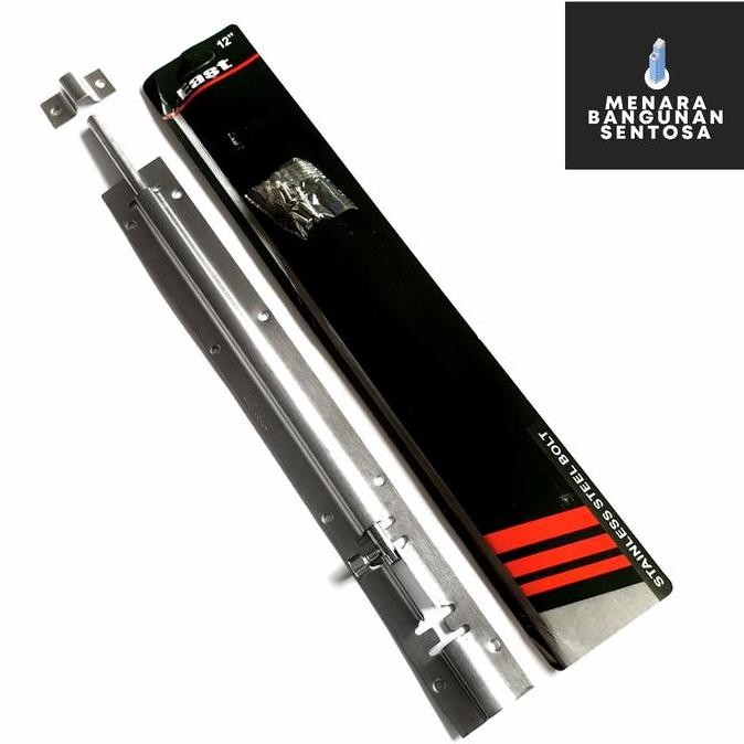 }}}}}}] Grendel Stainless Steel 12" Inch / Selot Pintu