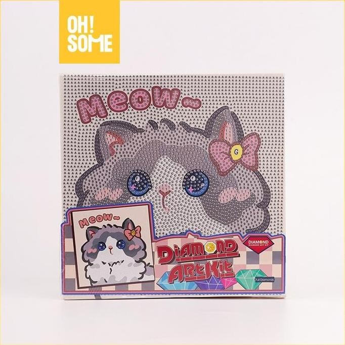 

Promo OHSOME - Langer Diamond Painting Coloring With Number Kitten/Bunny COD