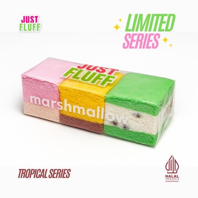 

[LIMITED SERIES] [TROPICAL SERIES] MARSHMALLOW JUSTFLUFF [HALAL]