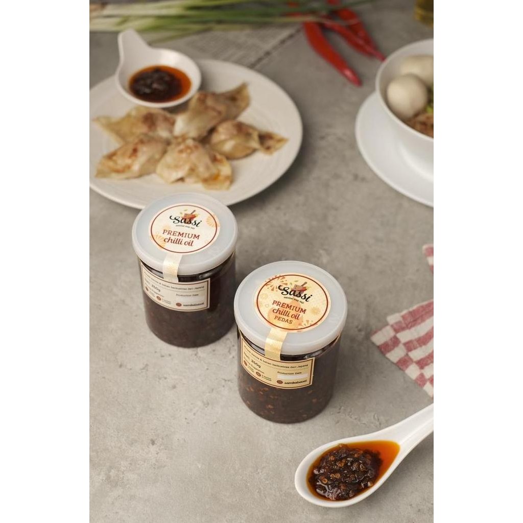 

Sambal Sassi - Premium Chilli Oil (Sambal Minyak dengan Minyak Kanola) HC
