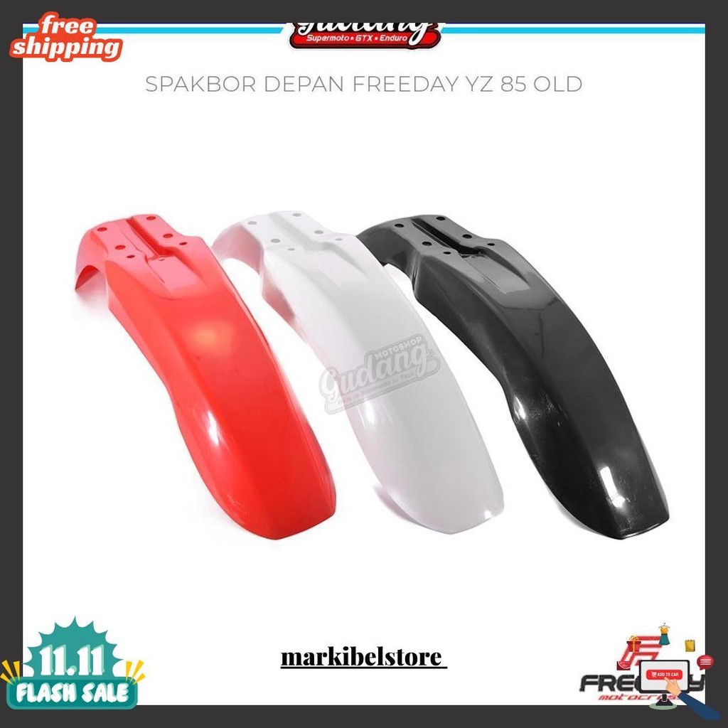 Sparkboard Spakbor Spark Depan Freeday Yz 85 Old 85 2016 New Hrv Putih Hitam Biru Termurah Banget