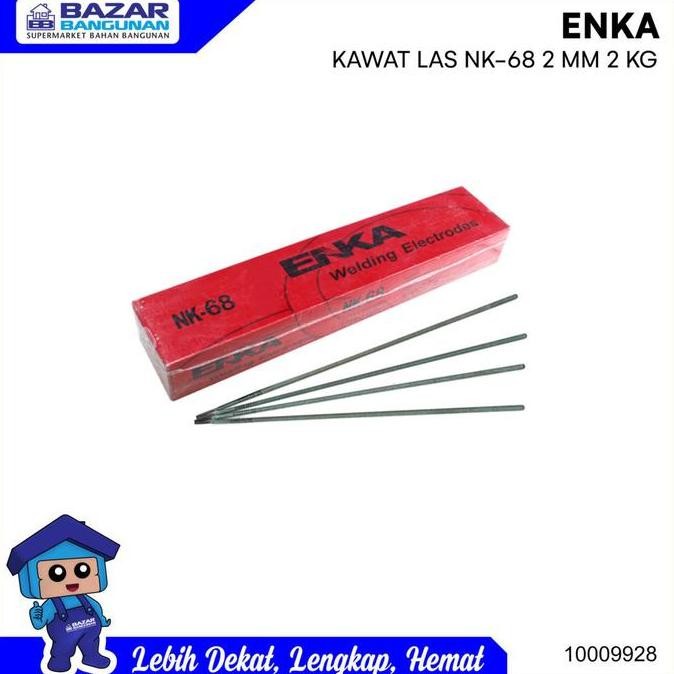 Enka - Kawat Las Listrik Welding Electrodes Elektroda Nk 68 Nk68 2 Mm