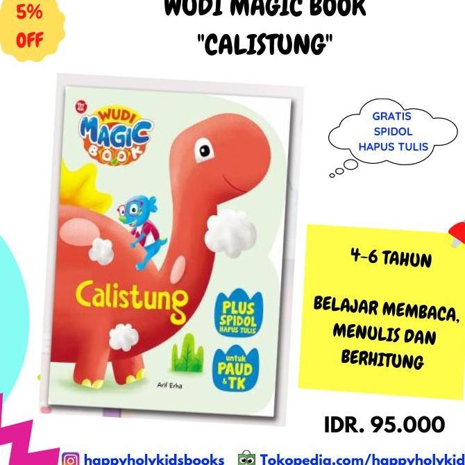 PROMO BUKU ANAK-WUDI MAGIC BOOK CALISTUNG
