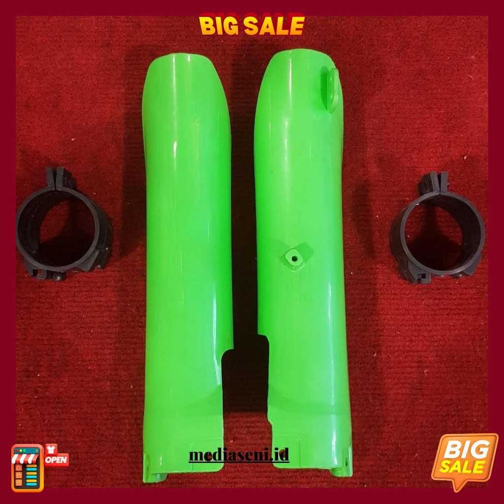 Cover Shock Depan Tutup Pelindung Usd Klx 150 S Dtracker Bigfoot Supermoto Hrv Gratis Ongkir