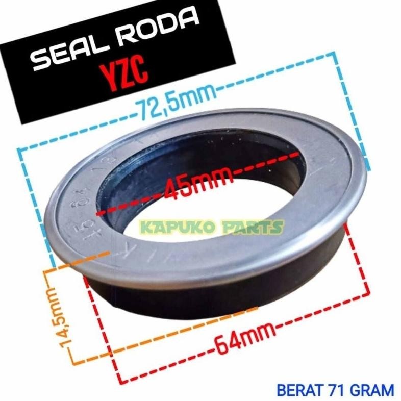 YZC SEAL RODA UNTUK MESIN TRAKTOR TANGAN aSt