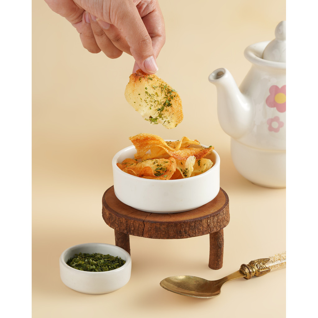 

Homemade Keripik Kentang Potato Chips Rasa Rumput Laut Air Fryer Enak Gurih No Msg